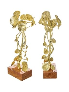Michael Aram Monet's Garden Candle Holders Set